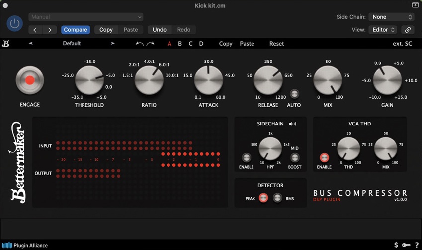 Plugin Alliance Bettermaker Bus Compressor